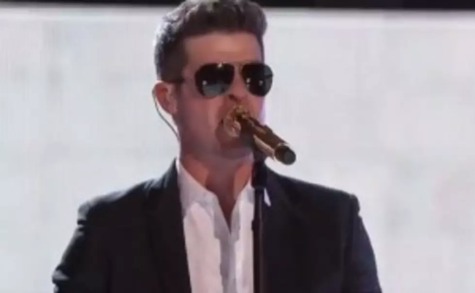 Robin Thicke &#8216;The Voice&#8217; [Video]