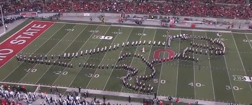 Ohio State BAND  Continues To Impress On The Field; Jurassic Park Dinaosaur [Video]