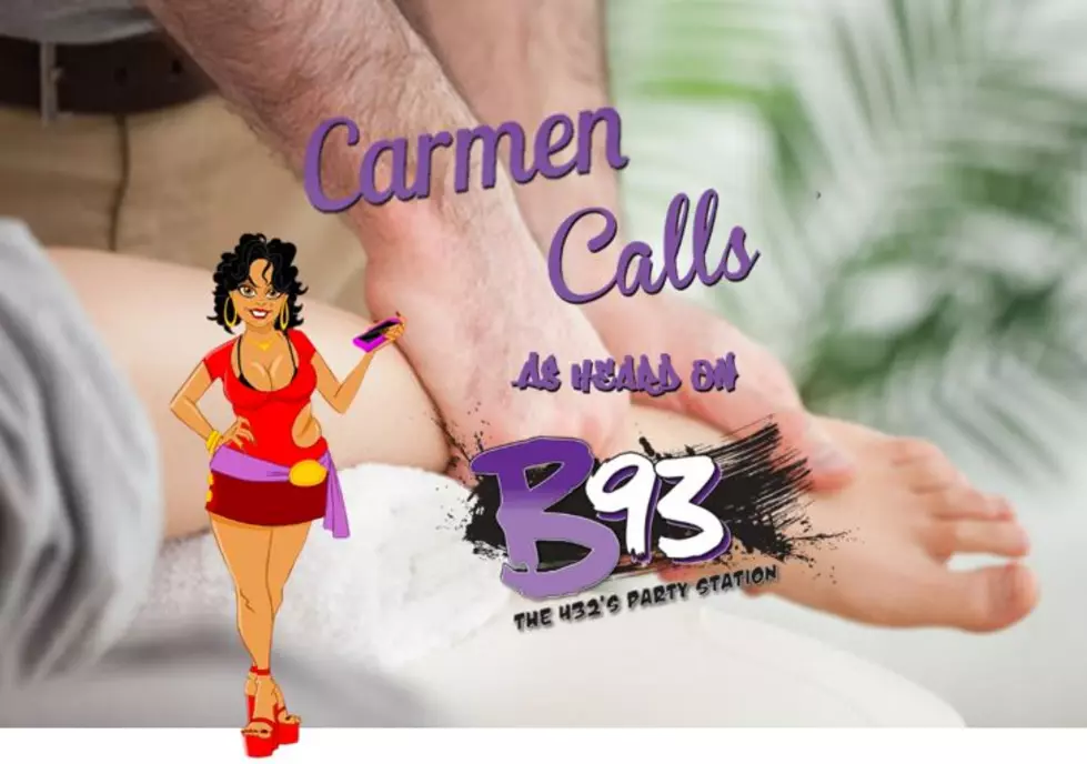 Carmen Calls and Wants A Foot Massage &#8211; Leo and Rebecca (Audio)
