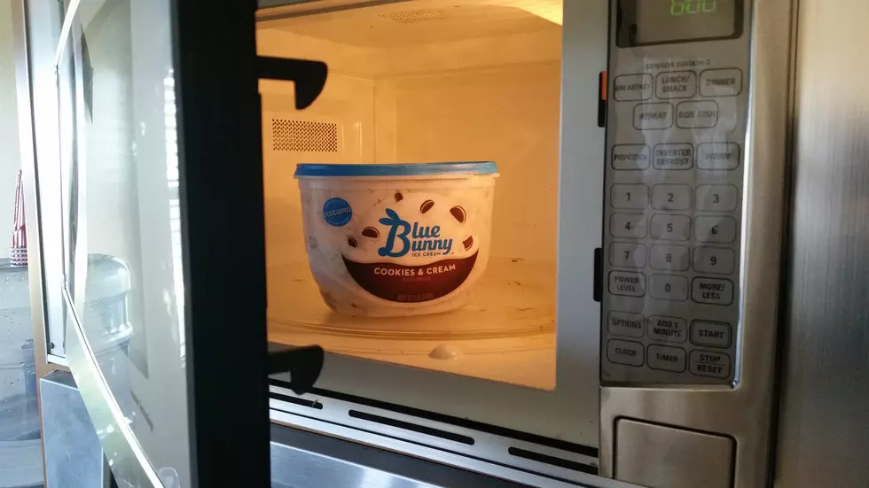 microwave ice cream