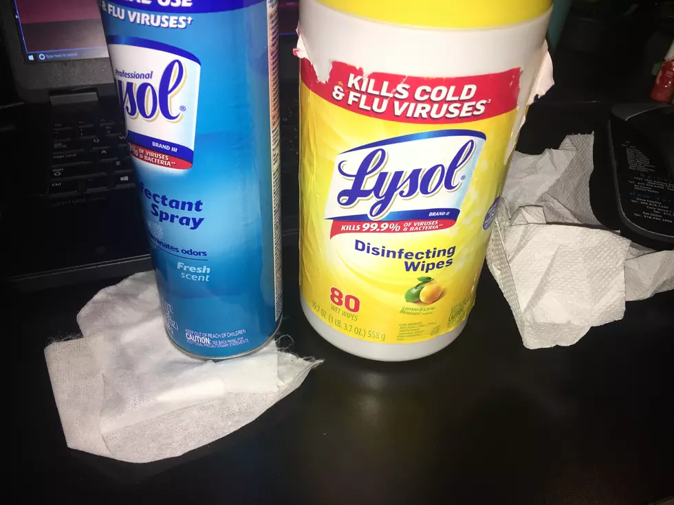 lysol to the rescue