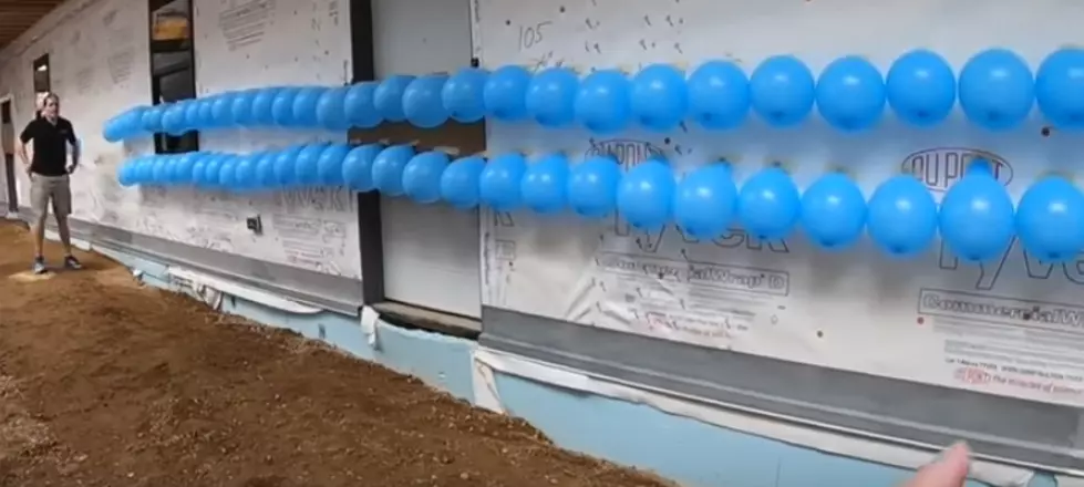 200 Balloons Popped By Nail – As Heard On Leo and Rebecca In The Morning (Video)