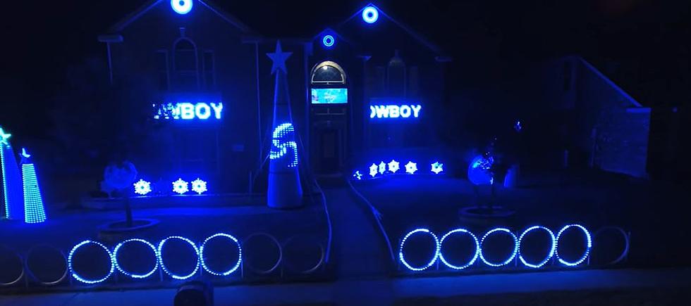 Cowboys Christmas Lights On Texas Houses That All Cowboys Fans Should Love!