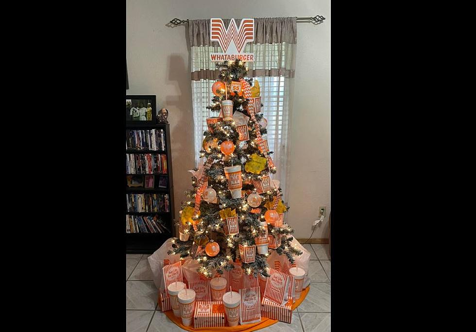 Does This Awesome Whataburger Christmas Tree In Texas Come With Spicy Ketchup?