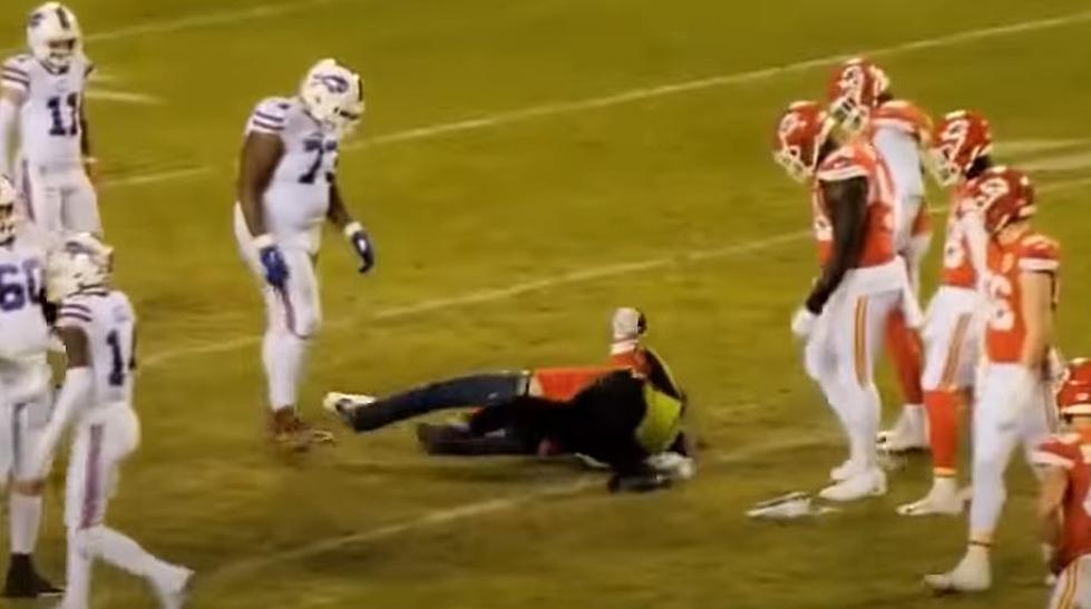 ICYMI Permian Basin! Crazy Guy Runs On Field And Gets Tackled During Chiefs Bills Game! Video