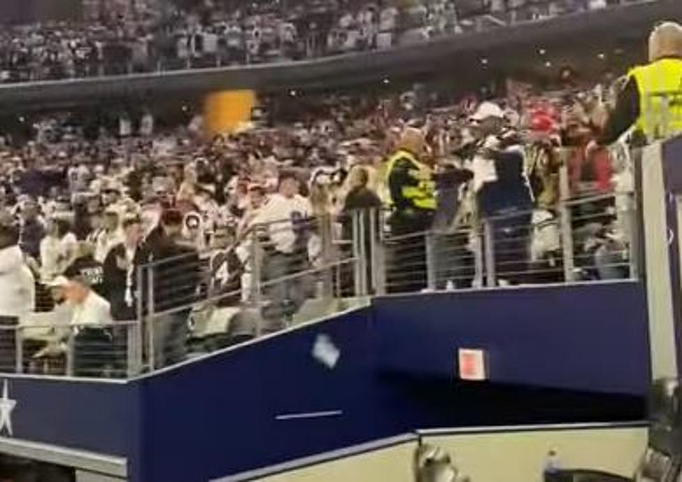 Are Fans Throwing Trash At Dallas Cowboys Players Or the Refs? See The Video