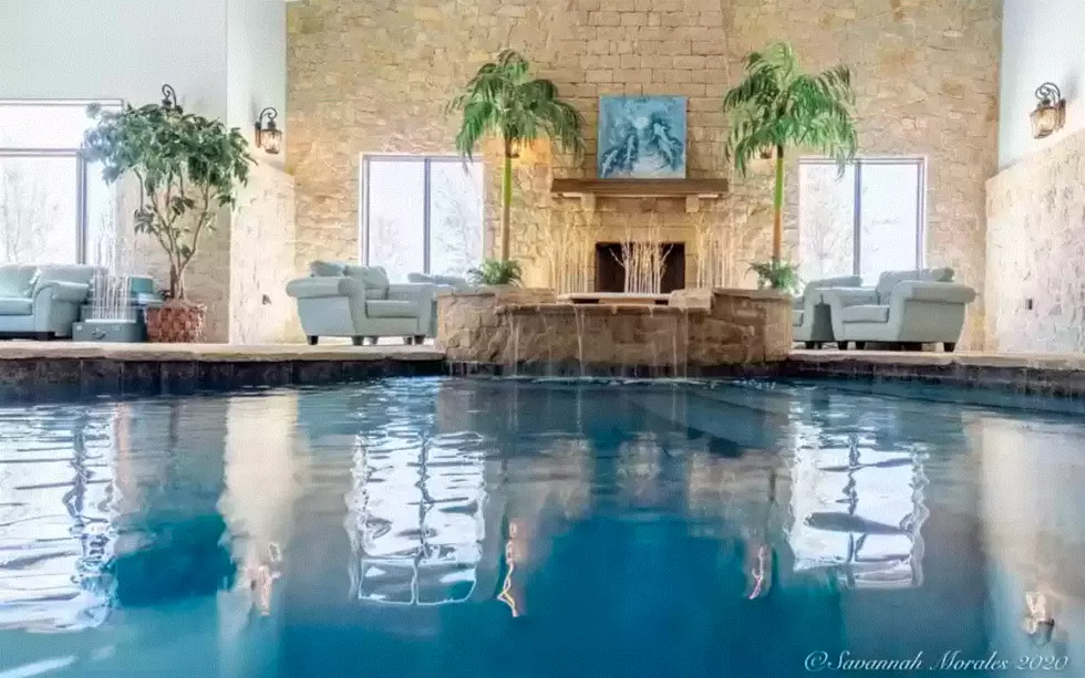 This Home For Sale in Midland, Texas Has An Awesome Indoor Pool!