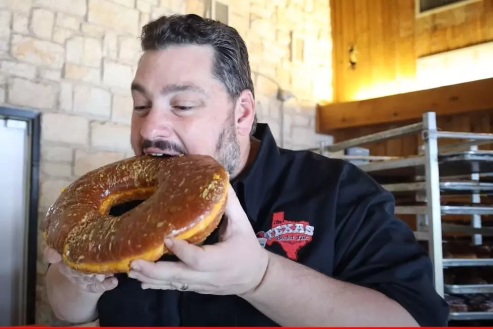 Wow! Is This The Biggest Delicious DONUT In Texas?