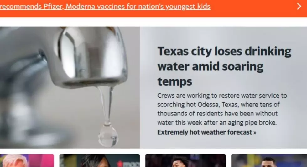 These Are The National Headlines Odessa’s Water Line Break Made