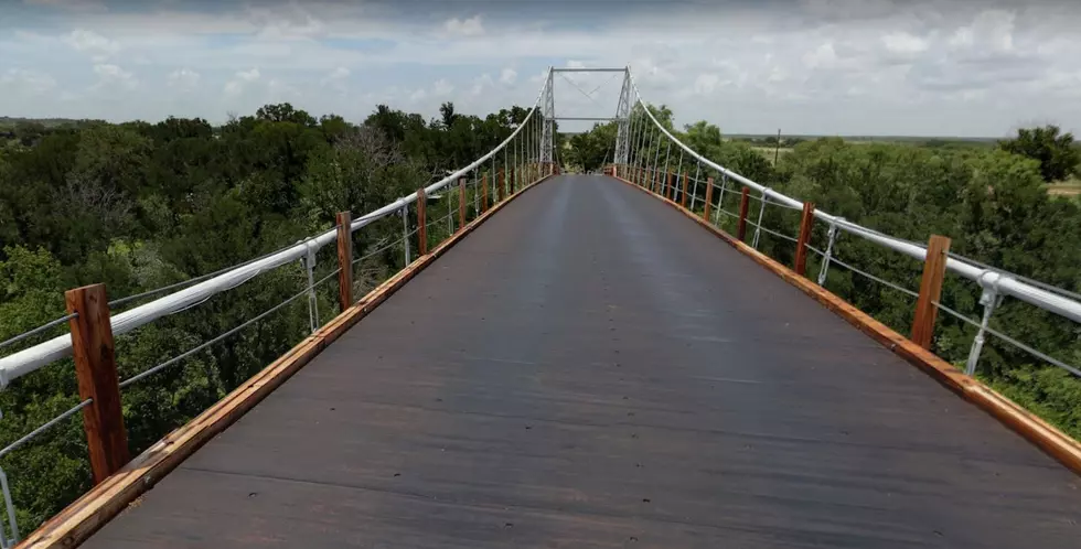 Hold On Tight! Have You Driven Across This Swinging Bridge Here In Texas?
