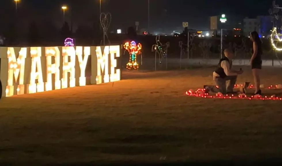 Texas Man Uses Awesome Marry Me Christmas Light Display To Propose