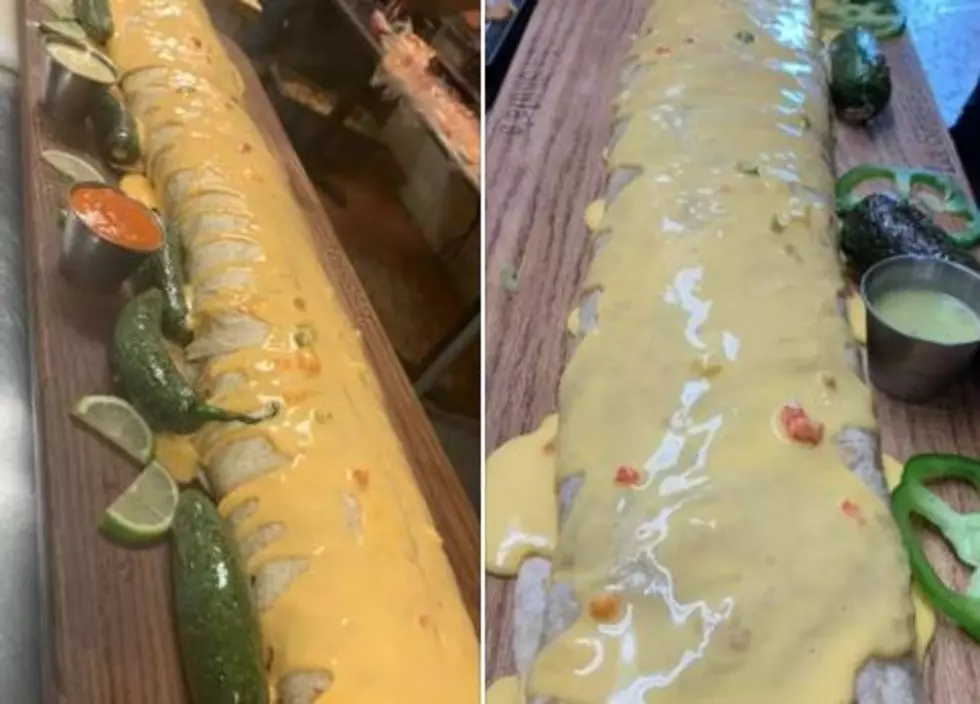 Huge! Is This The Biggest Burrito In Texas?