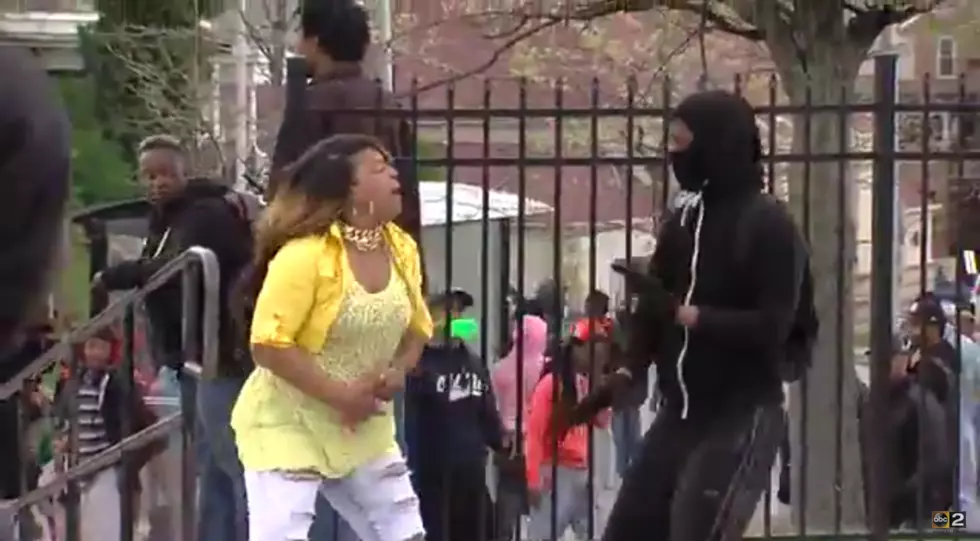 Mom Forces Son Away From The Baltimore Riots [VIDEO]