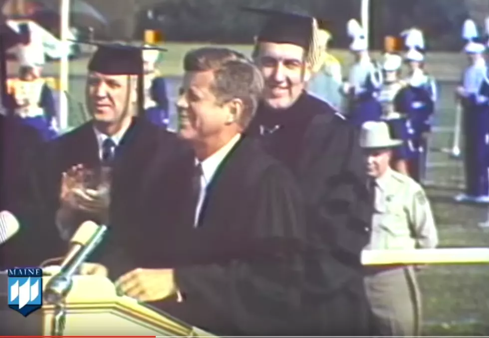 John F. Kennedy Visits UMaine a Month Before Dallas, 1963 [VIDEO]