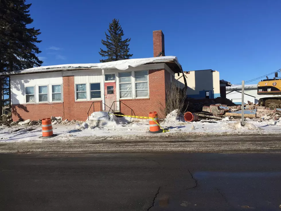 Presque Isle&#8217;s Community Center Torn Down [PHOTOS]