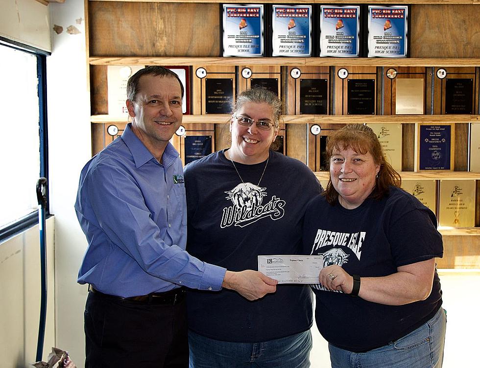 Katahdin Trust Gives to Presque Isle Athletic Boosters Club