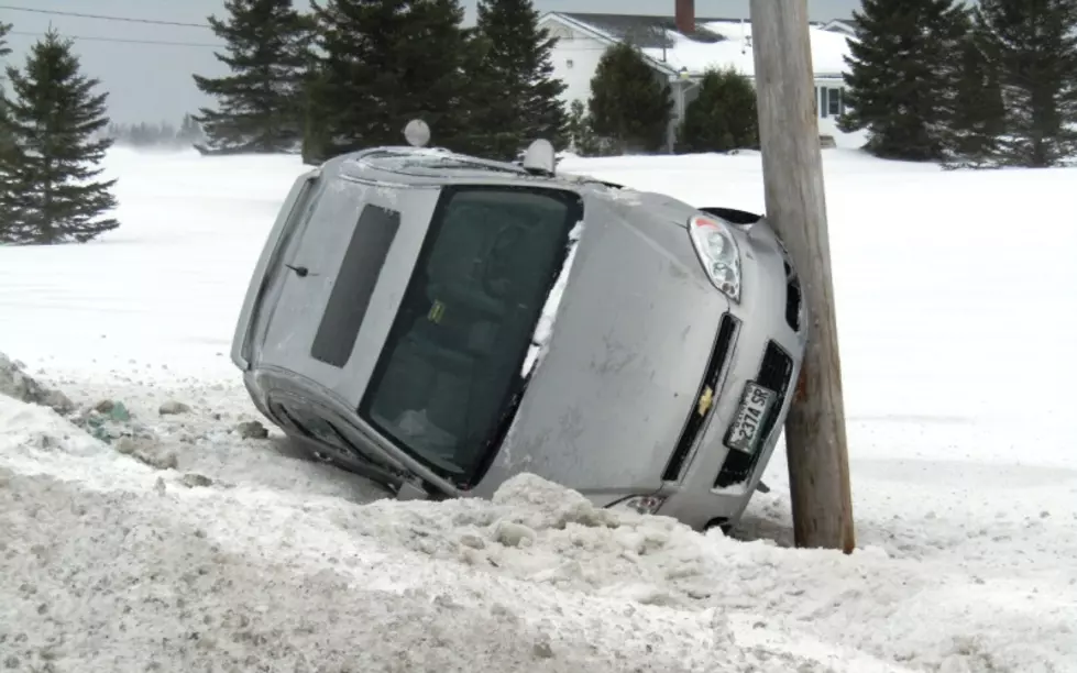 Rollover Crash in Blaine, Maine [PHOTO]