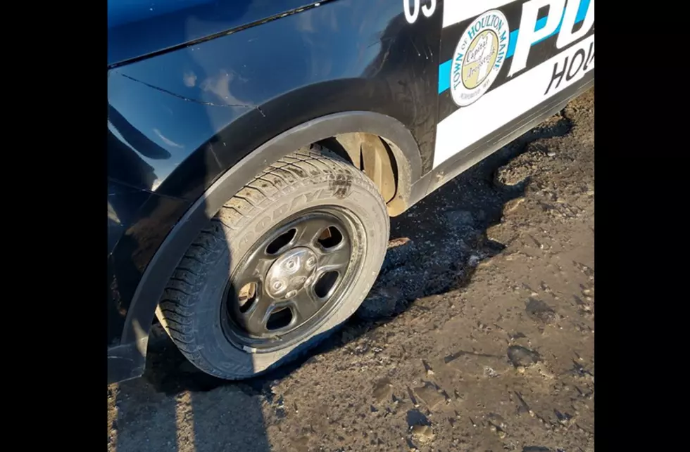 Houlton Police Take on Potholes [PHOTOS]
