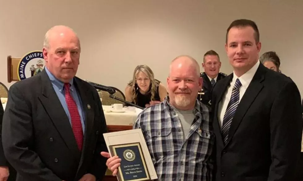 Man Honored for Saving Officers Life near Van Buren, Maine