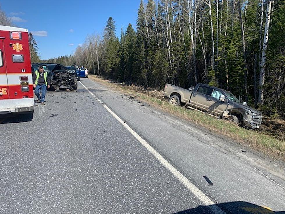 Two Vehicle Accident, Madawaska Lake, Maine