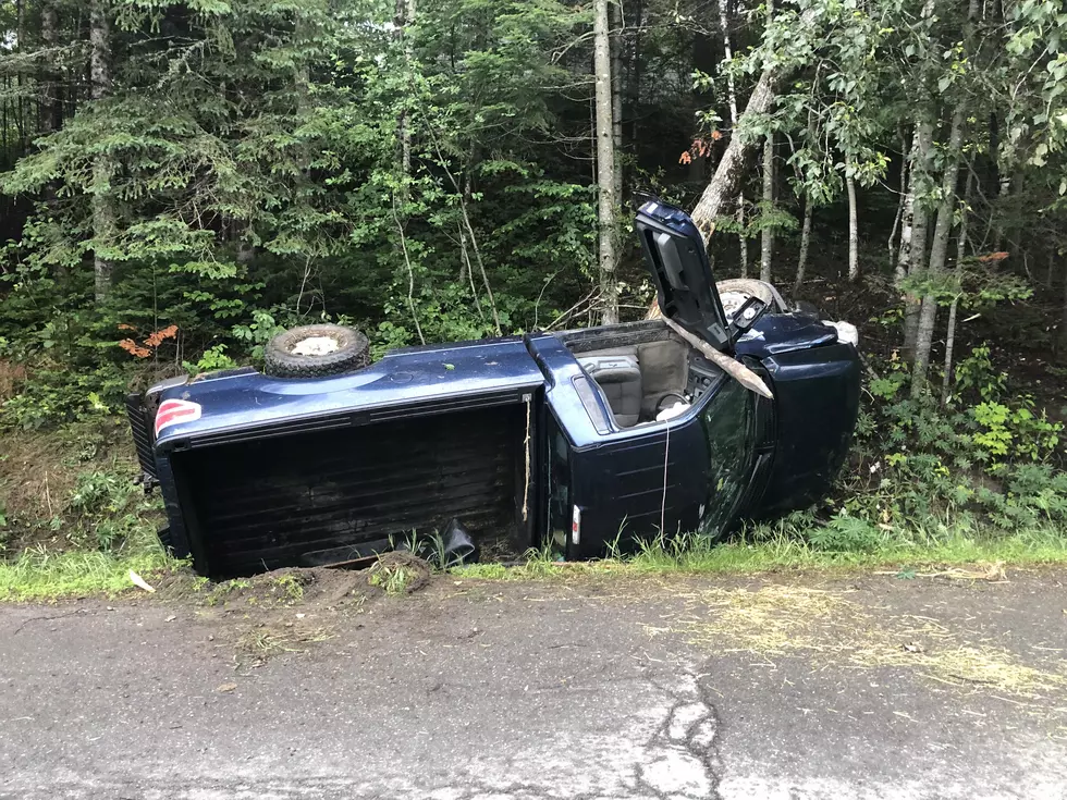 Rollover Crash on Route 212, Merrill, Maine