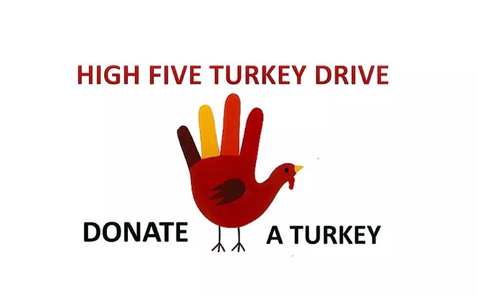 The High Five Turkey Drive, Nov 4, 5 & 6, 2020