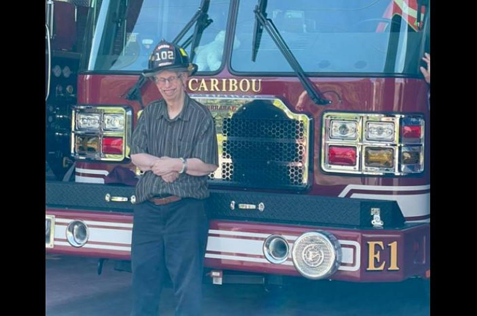 Caribou Fire Department Makes Dave Brissette an Honorary Member