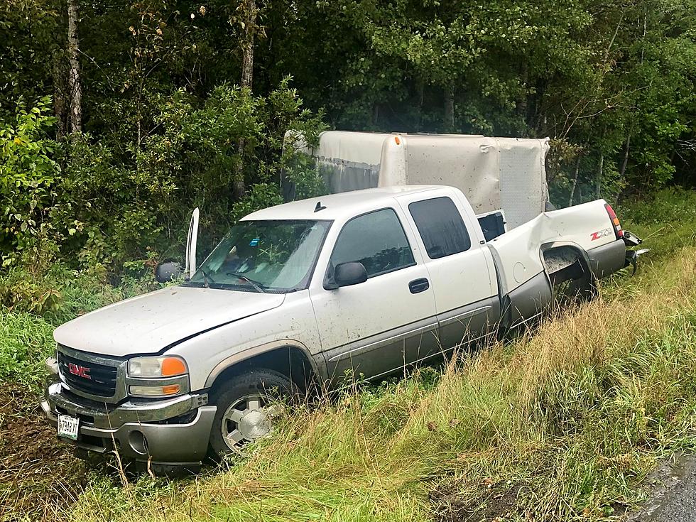 Houlton Man Hauling Trailer Crashed on Route 1, Westfield, Maine