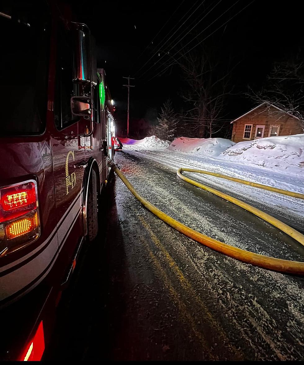 Twenty Firefighters Save Home on Washburn Street, Caribou, Maine