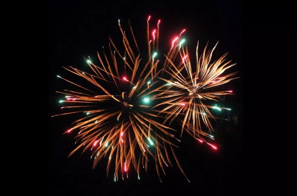 Who Launches the Big Fireworks Displays in Aroostook County, Maine?