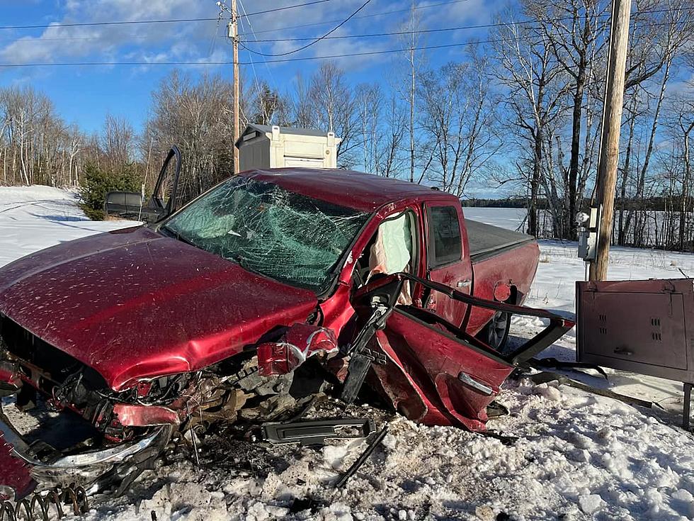 Aroostook County Man Injured & Woman Charged with OUI after Crash