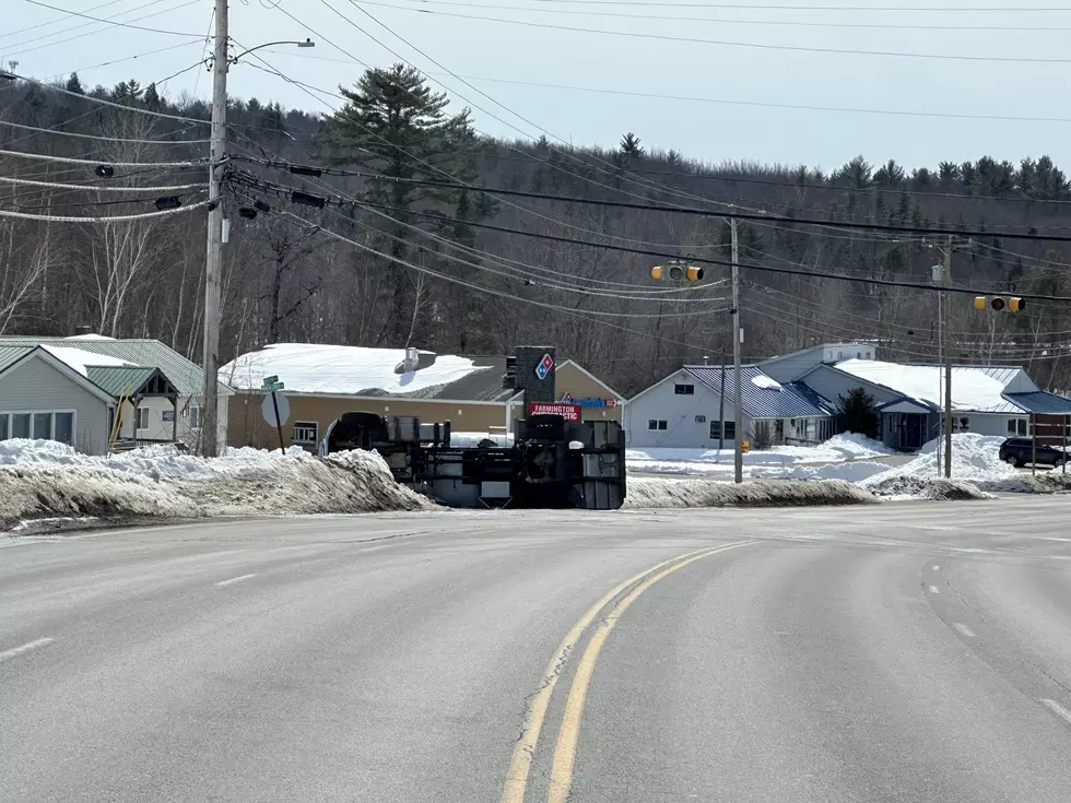 Propane Delivery Truck Rollover Crash in Maine