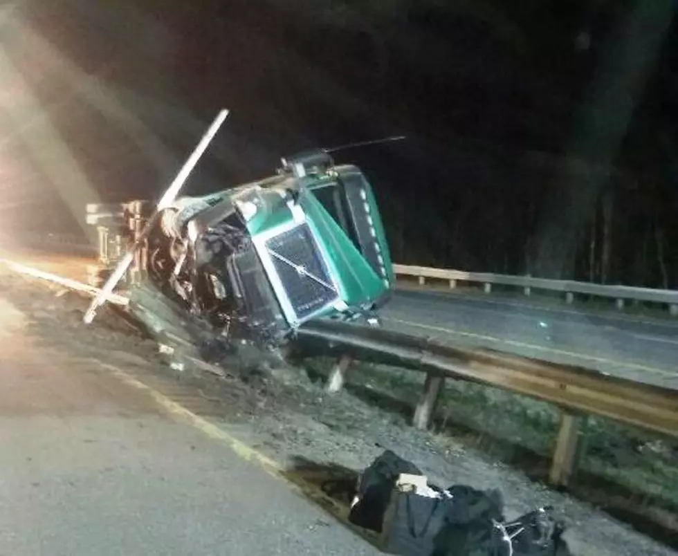 Tractor Trailer Crash Ties Up Turnpike for Hours