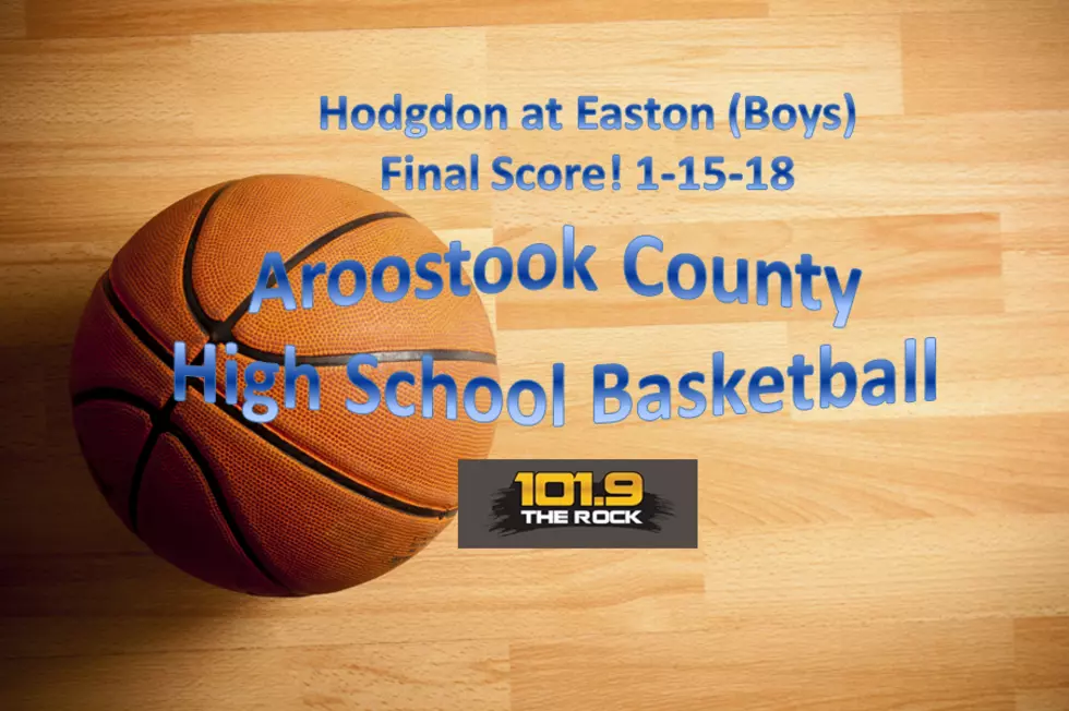 High School Basketball: Hodgdon at Easton (Boys), January 15th!