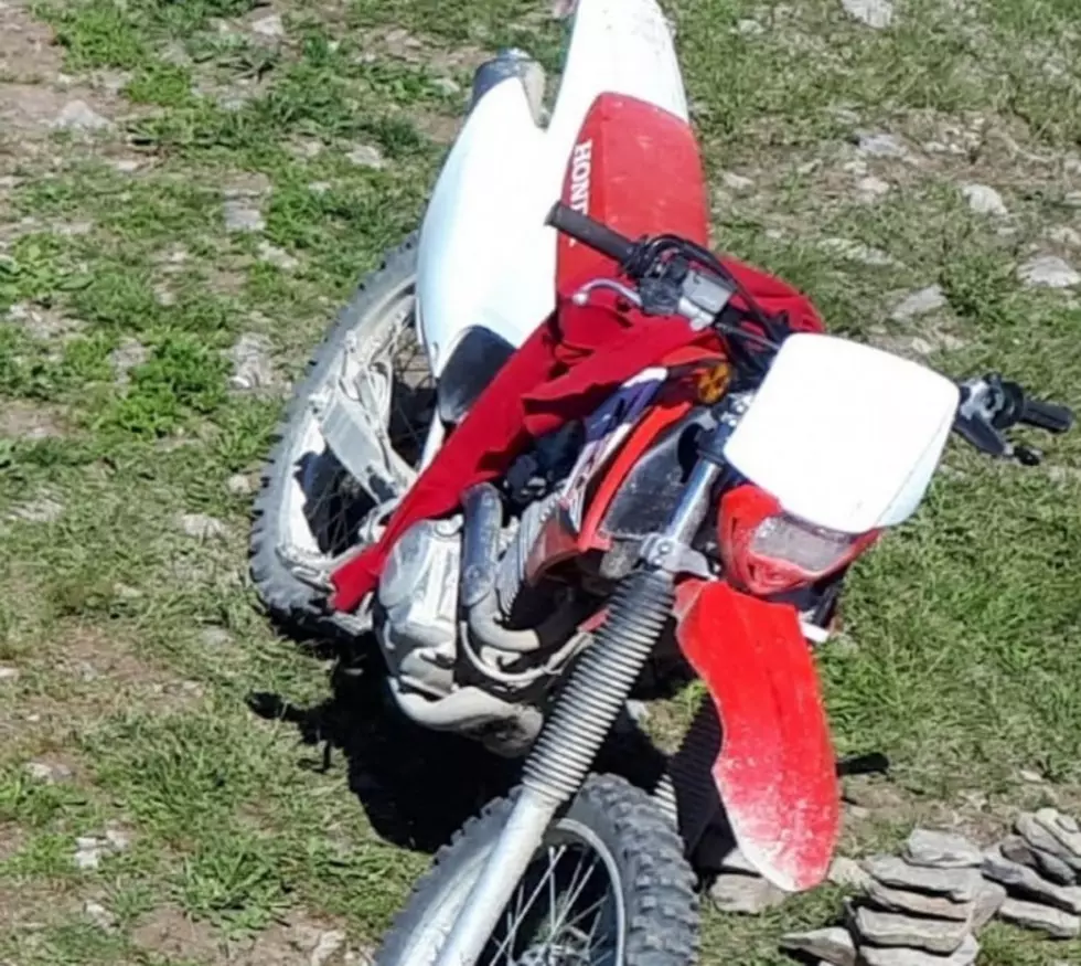 RCMP Searching for Stolen Dirt Bike