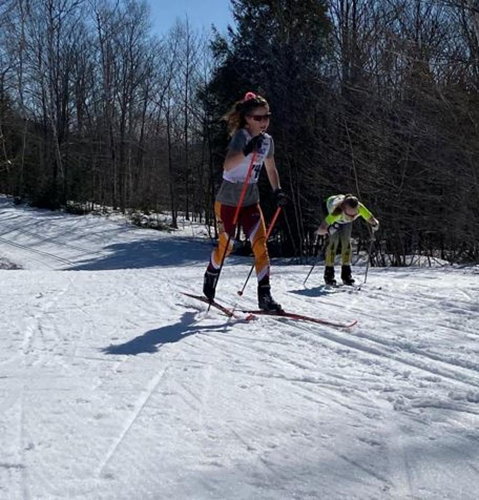 Kayley Bell Of Caribou &#038; Fort Kent Girls Win State Ski Titles