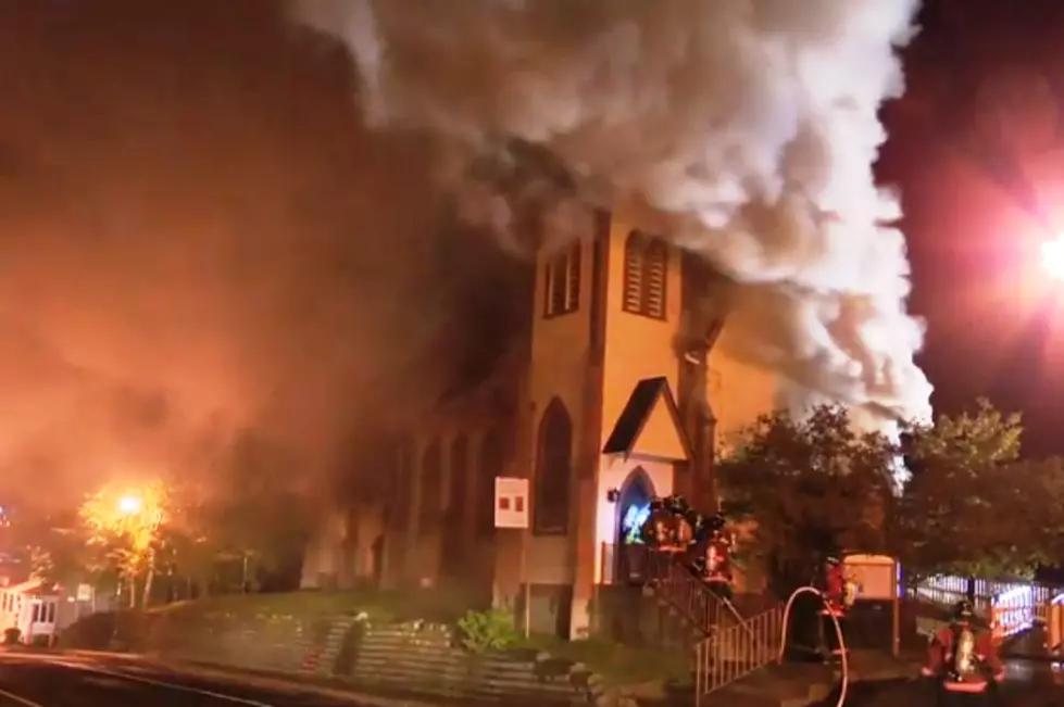 Fire Destroys Historic Church in Edmundston [VIDEO]