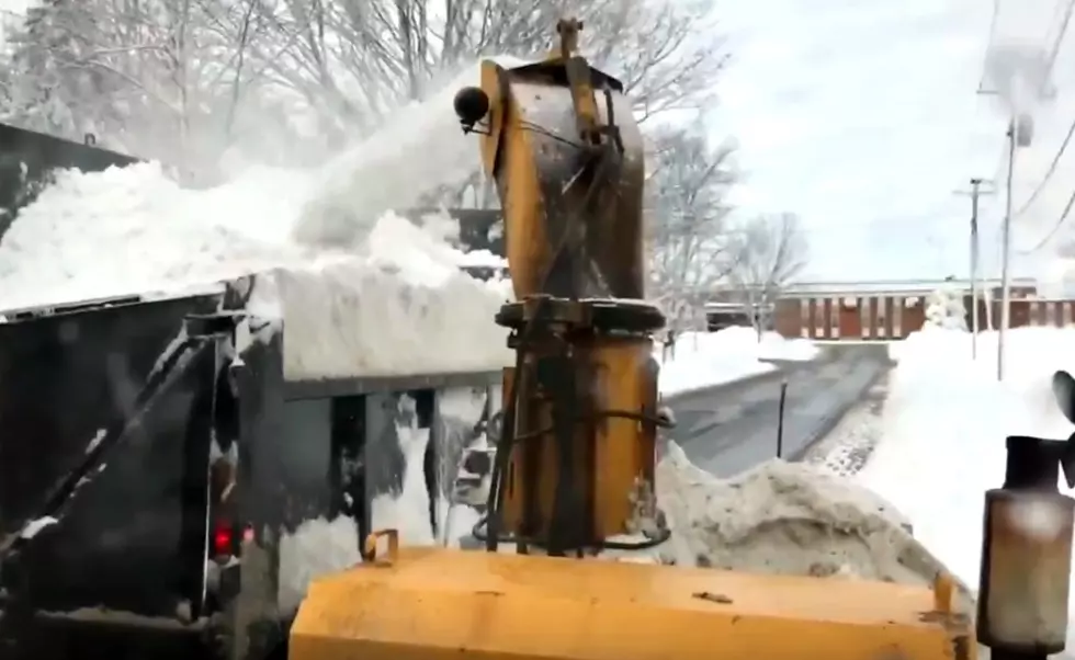 How to Fill a Dump Truck in Northern Maine with Snow in 48 Seconds