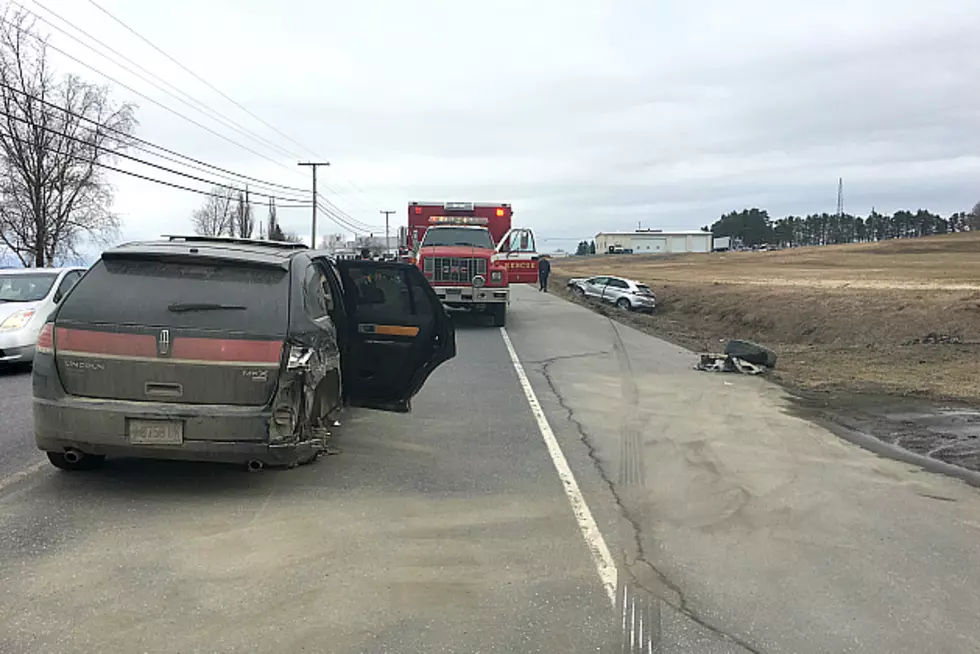 Two SUV’s Collide on Route 1 in Monticello