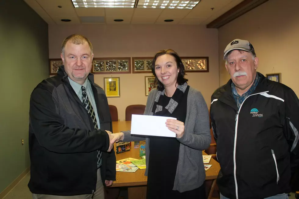 United Way of Aroostook Receives a $1500 Donation for Children’s Literacy [VIDEO]