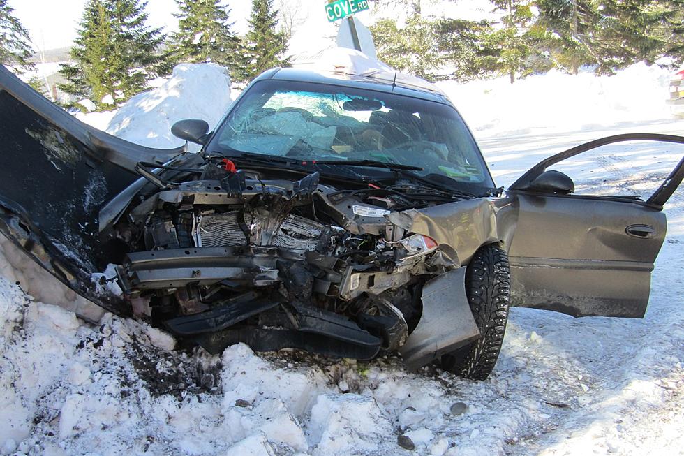 Two-Vehicle Crash on Route 161 in Stockholm