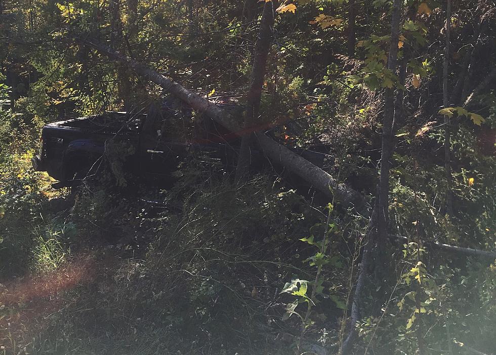 Driver Crashes Truck on Rt. 11 After Swerving to Avoid Moose