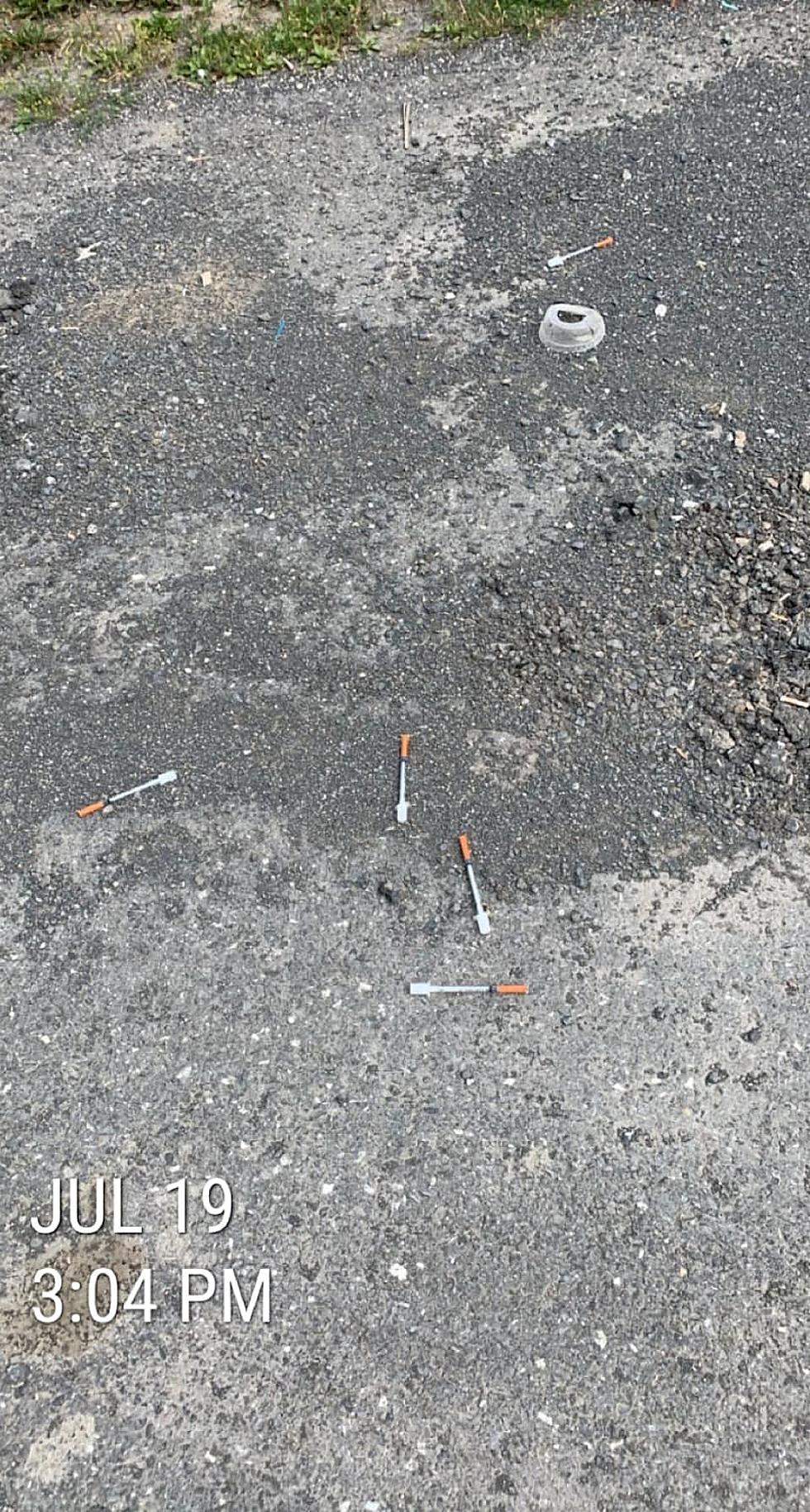 Needles on Riverside Drive in Presque Isle are Becoming a Problem
