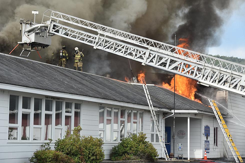 Elementary School in Frenchville Burns on Sunday – Photos & Story