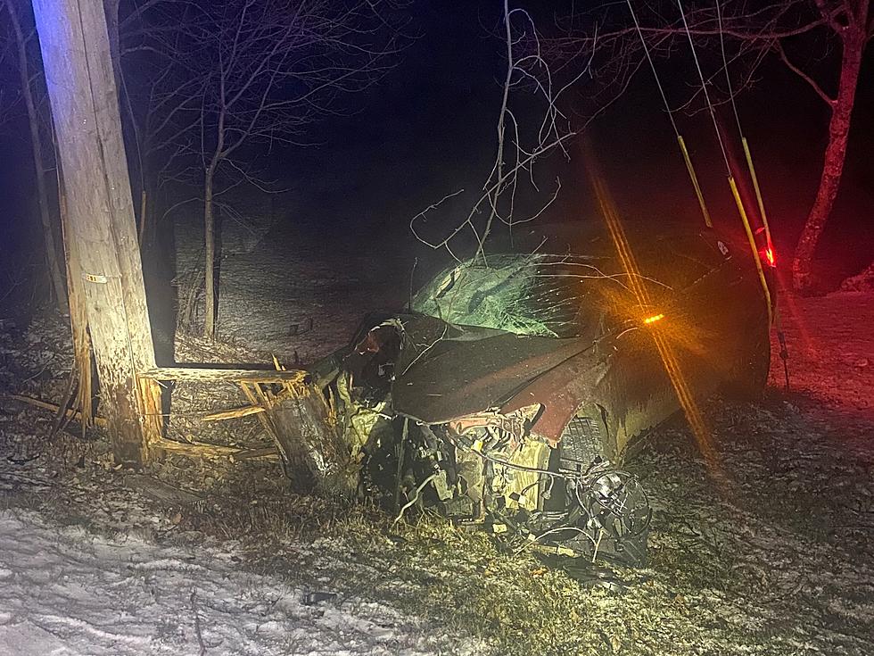 Driver Injured in Single-Vehicle Crash on Route 1 in Hodgdon
