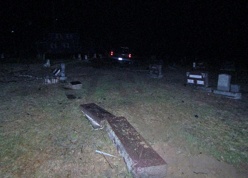 Pickup Crashes into Cemetery at Cross Lake, Maine