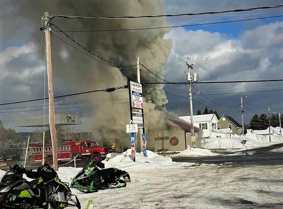 Fire Heavily Damages Convenience Store at Eagle Lake, Maine