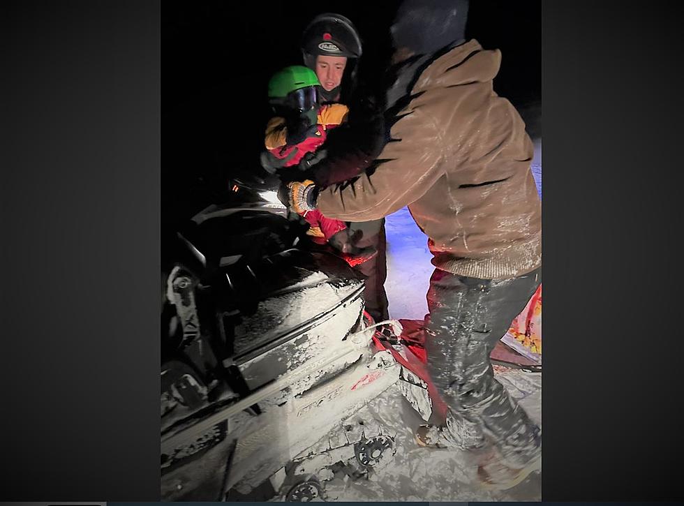 Rescued: Couple and 2 Kids Stranded on Moosehead Lake During Severe Snowstorm
