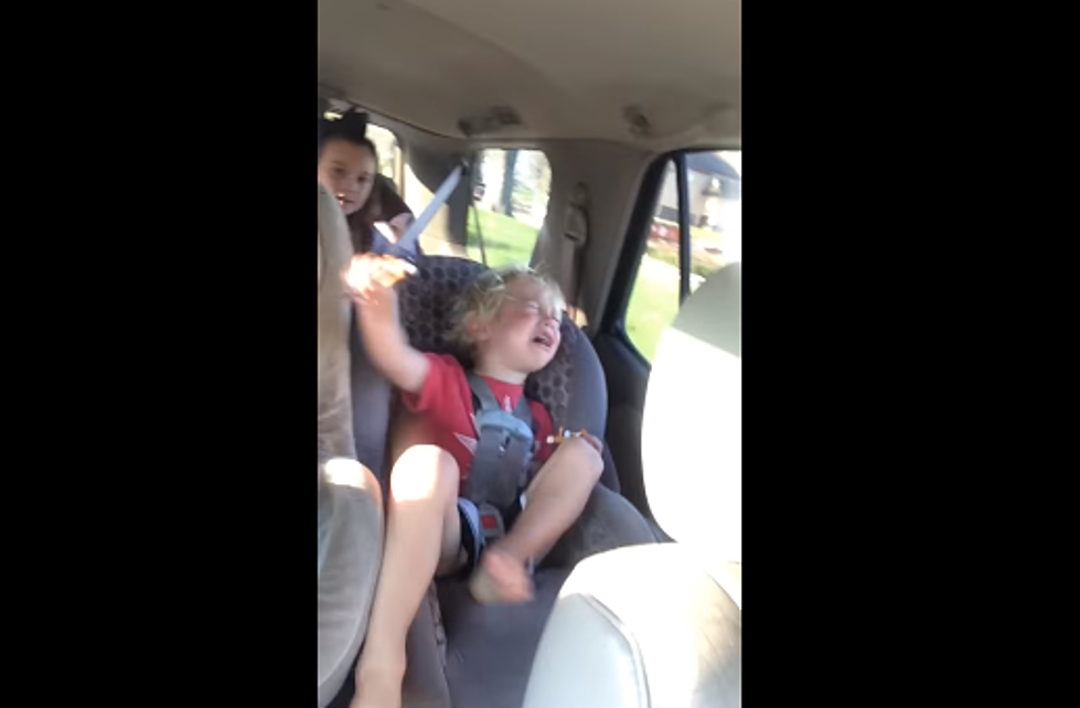 3-Year-Old Cries Because Alabama Flag is Hanging Out His Car Window [VIDEO]