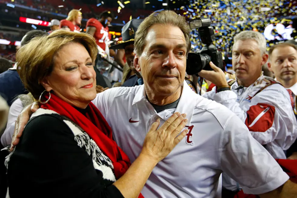 Alabama’s Nick Saban Cleans House Even At Home